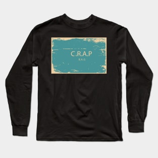 crap bag VINTAGE Long Sleeve T-Shirt